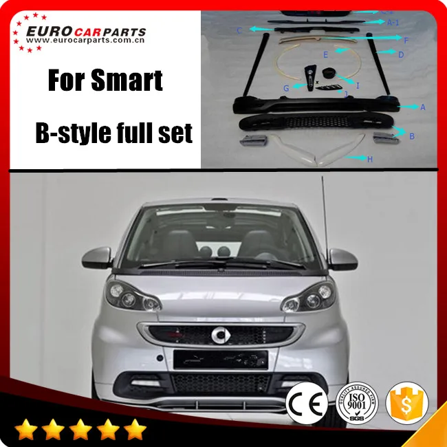 PP smart body Kit для SMART 451 в B style material kits|smart kit|body kitbody kit |