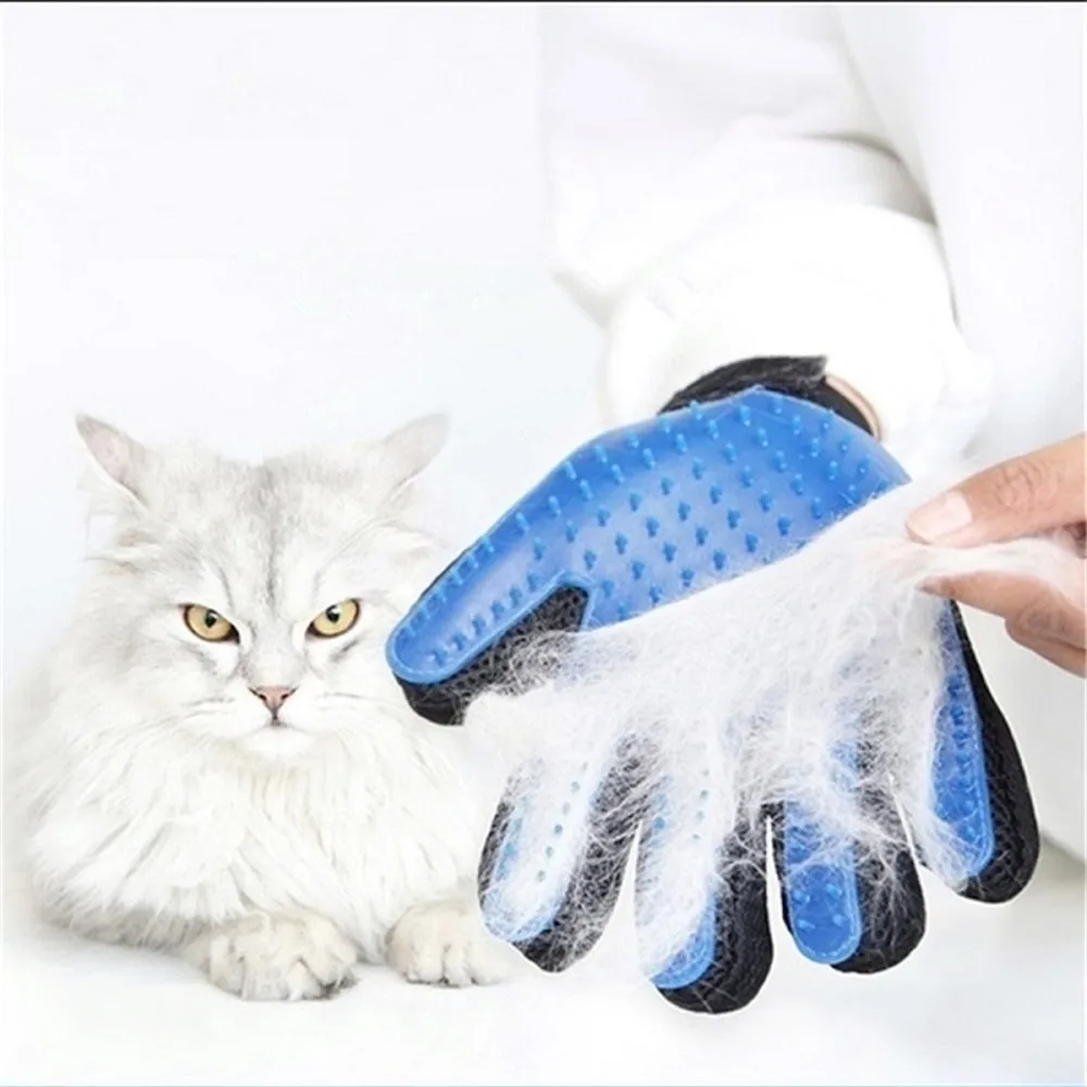 Перчатки для кошек собак гребни для ухода за шерстью животных для удаления шерсти домашних животных расческа для маленьких средних и больших животных принадлежности для домашних животных@ 1