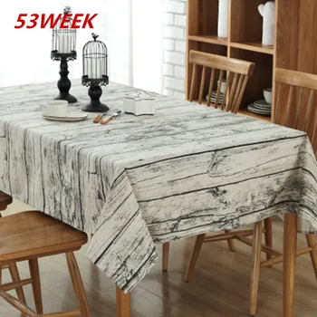 

Modern linen cotton linen pattern tablecloth tablecloth thickened stain resistant and easy to wipe tablecloth