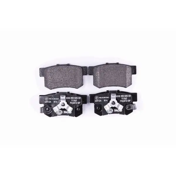 Колодки тормозные дисковые 8DB355020-021 HELLA 8DB355020021