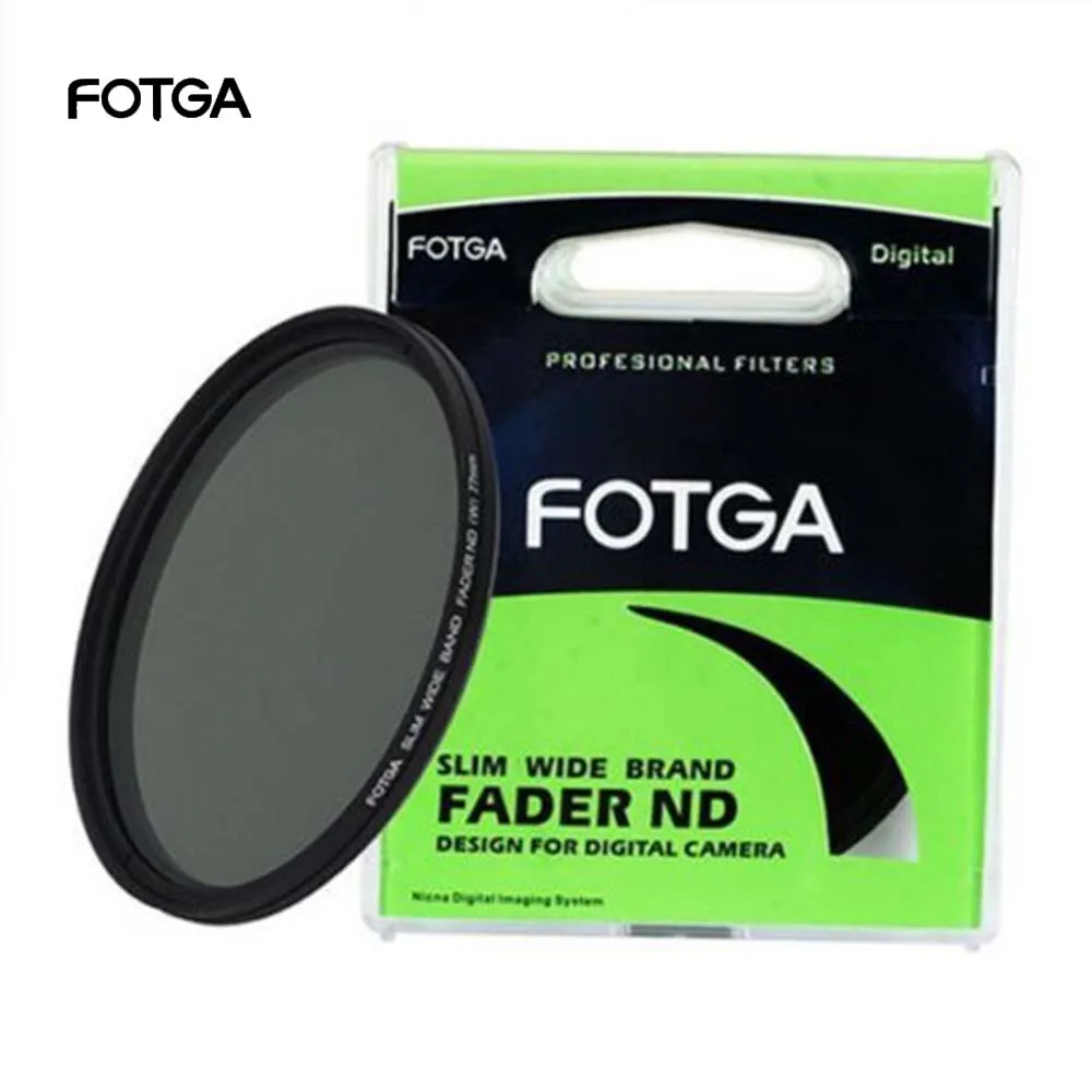 Fader Variable Adjustable Slim Neutral Density ND Lens Filter ND2 to ND400 43/46/52/55/58/62/67/72/77/82/86mm for Nikon camera lens filter photography filter variable nd filter