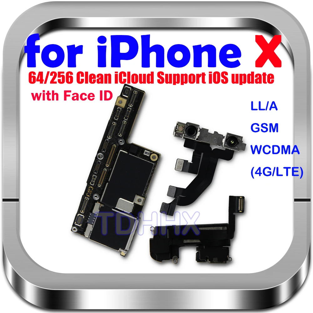 Чистая iCloud 64 Гб 256 ГБ с идентификатором лица/без идентификатора лица для