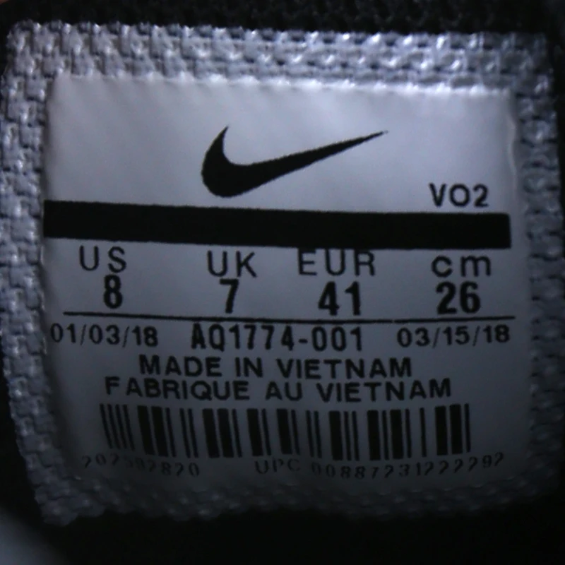 Nike мужские кроссовки для бега, спортивные кроссовки Распродажа AQ1774-001