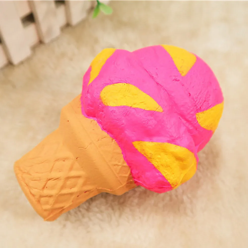 Beautiful Package Sweet Cake Ice Cream Squishy squishy Stress Reliever Decor Toys Simulation Squeeze Food Toys #B