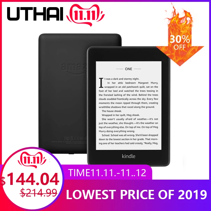 Billig Alle neue Kindle Paper Jetzt Wasserdichte 8GB Kindle Paperwhite4 300 ppi eBook e tinte Bildschirm WIFI 6 \