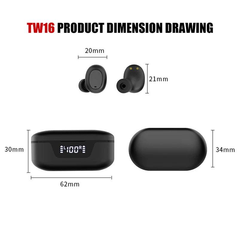 Earpiece Wireless Buetooth Headset Gmeing with Microphone TWS Earbuds Bluetooth Earphone Wireless Headphones For Smartphone