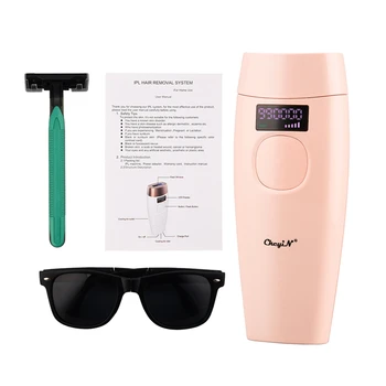 

990000 IPL Photon Laser Epilator Hair Removal Painless Permanent LCD Display Hair Remover Depiladora Laser Shaving Machine
