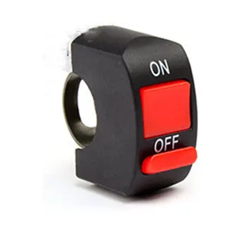 

New Universal Off-Road Motorcycle Electric Starter Handlebar Start & stop Button Durable Power Start-Up Power Switch