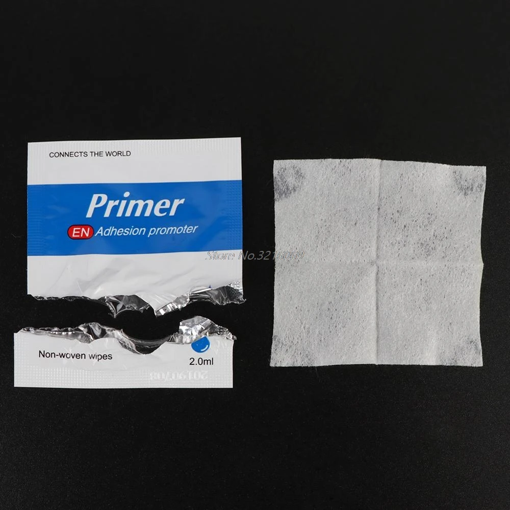 Adhesion Promoter 50 Pieces Adhesion Promoter Sponge Applicator Double Tape Vinyl Wrap Primer 94
