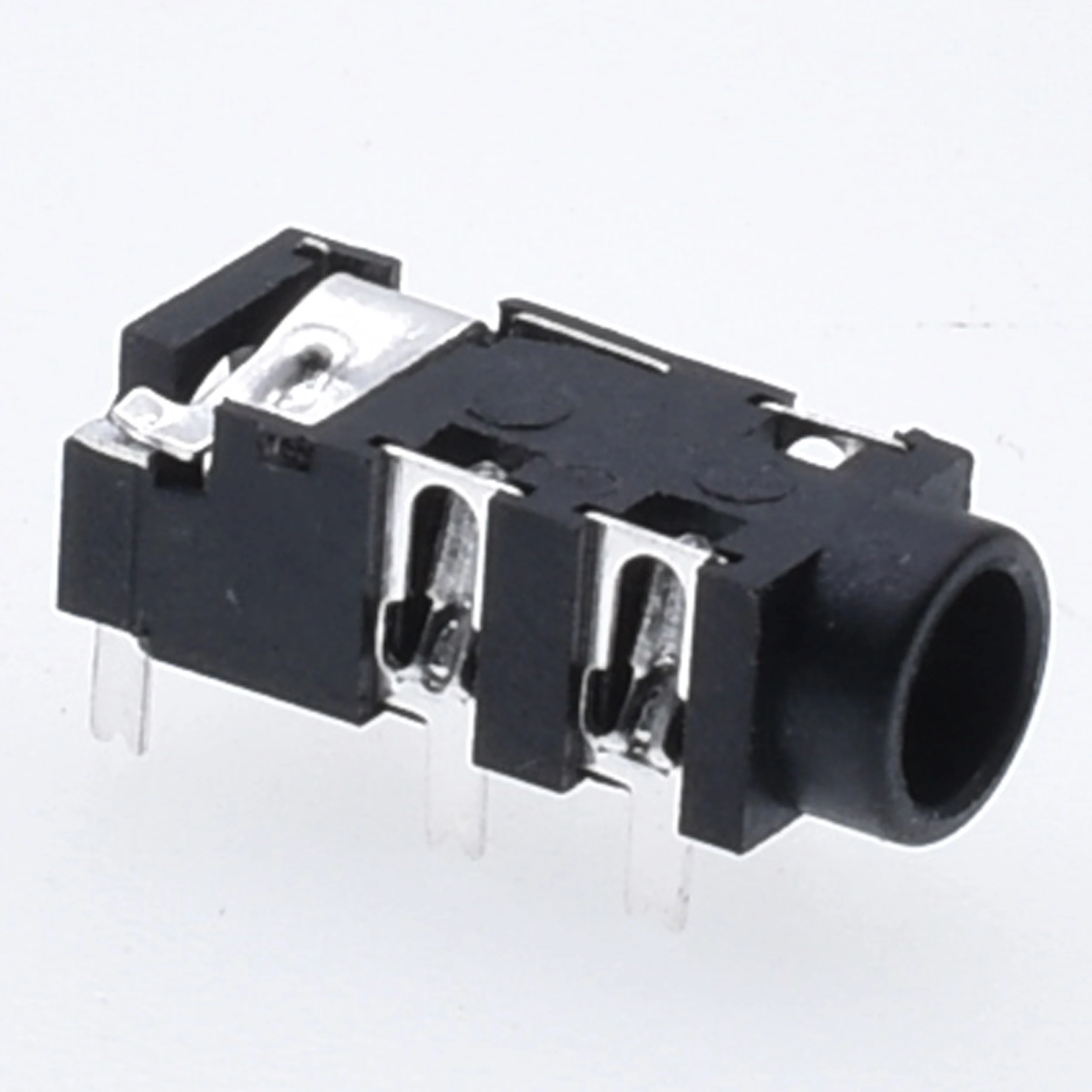 

10Pcs PCB Mount 3.5mm 4 Pole DIP Audio Jack Connector high-quality PJ-327 Headphones Jack Socket Five-Leg thermostability
