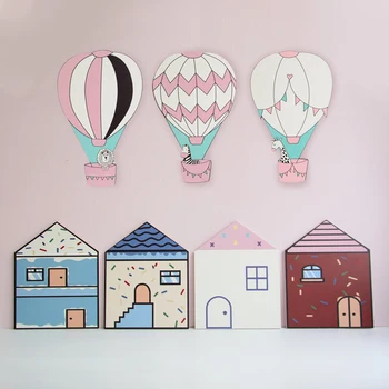 

Wall Sticker Cute Cartoon Children Nursery Room Wall Sticker Print Tribal Indian Balloon Wall Sticker For Kids Baby Room Poster
