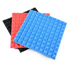 50*50 см акустические панели DIY настенные наклейки для стены двери купола Украшения настенное искусство украшения шумоподавление