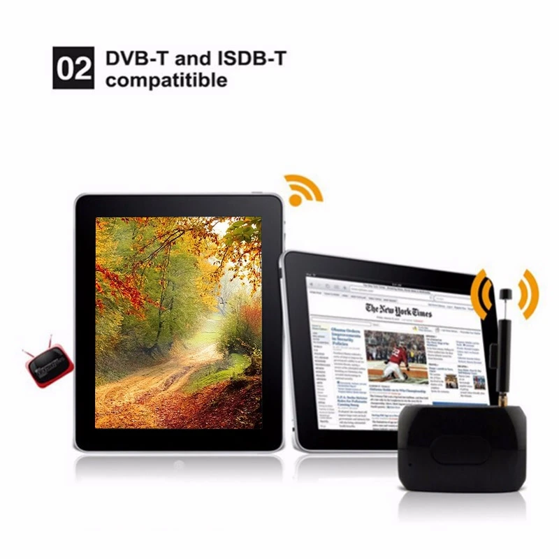Цифровой беспроводной Dvb T Isdb Wifi Полный Seg Dtv Link прямая трансляция в ТВ тюнер