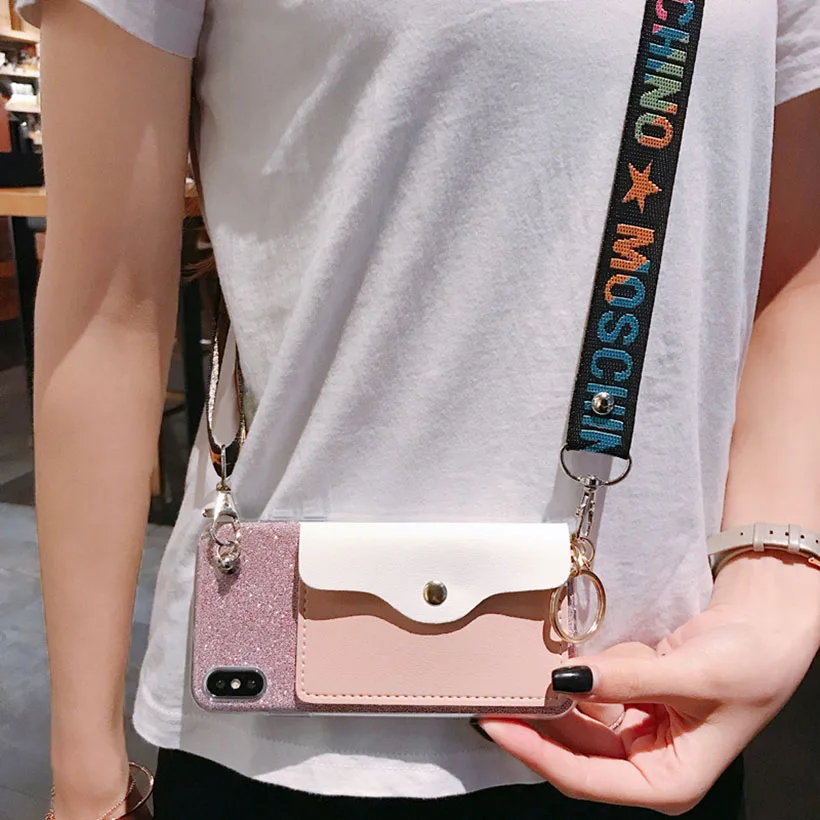 

Wallet Case for Xiaomi Redmi Note 7 7A K20 Pro Y3 6 6A 5 Plus 5A Prime Note 4 4X 4A 3 3S 3X 2 S2 Y2 Y1 Lanyard Case Cover Fundas