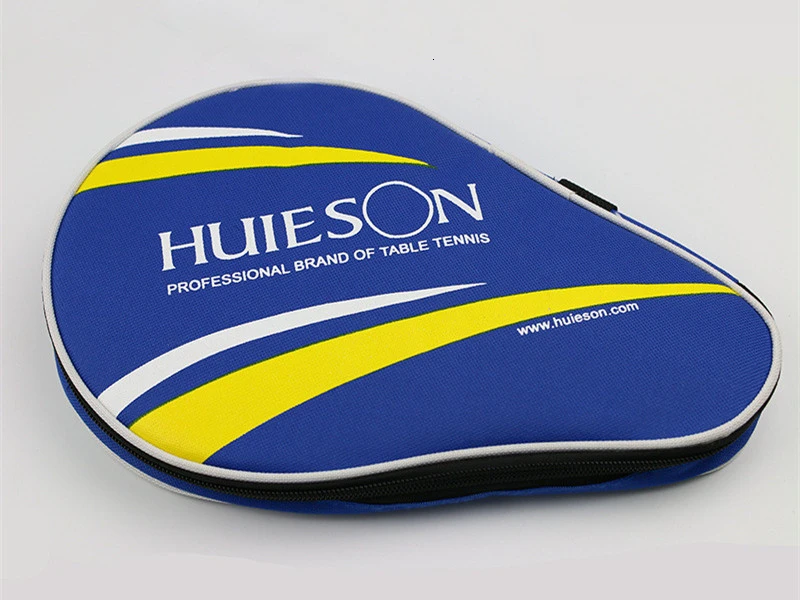 Huieson Super Size Gourd Shape Table Tennis Racket Container Bag for 2 Rackets and 3 Balls Big Capacity Table Tennis Case (1)