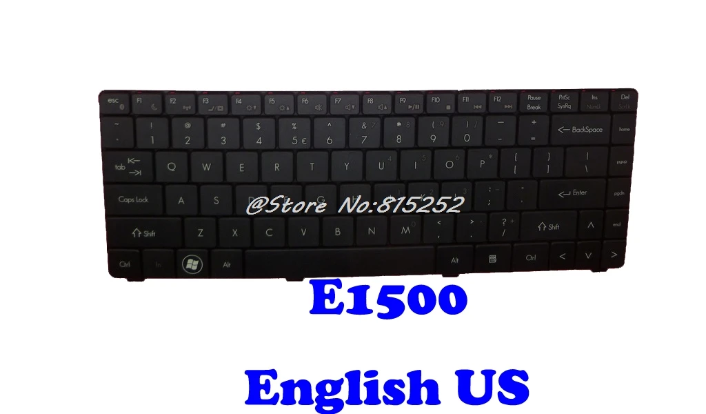 Клавиатура для ноутбука Gigabyte N411/Q1088C/E1500 США с новой упаковкой
