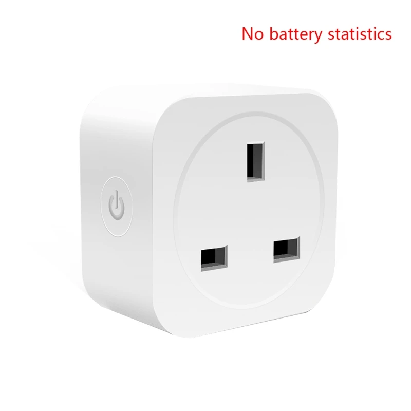 

16A UK WiFi Smart Plug Socket with Power Energy Monitor APP Remote Control 23GB