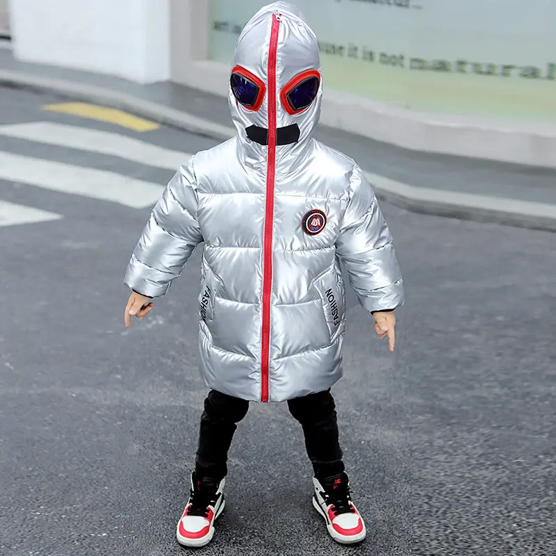 Yuwao Baby Winter Jacke mit Kapuze Schneeanzug Mantel Ultraleicht Warme Kinder Outfits für Jungen Mädchen Kinder Geschenk Kleidung 0-5 Jahre 