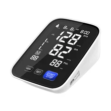 2021new design braço monitor de pressão arterial oem odm fábrica diretamente fornecer bp manguito monitor lcd digital esfigmomanômetro