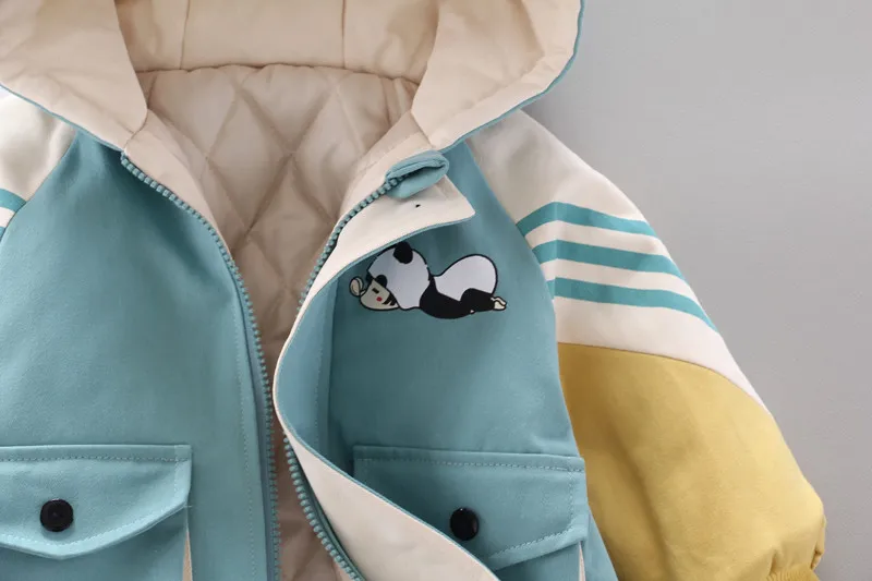 Children Outerwear Coat Winter Boys Girls Leisure Sport Jackets Infant Warm Baby Parkas Thicken Kids Hooded Clothes downcoat
