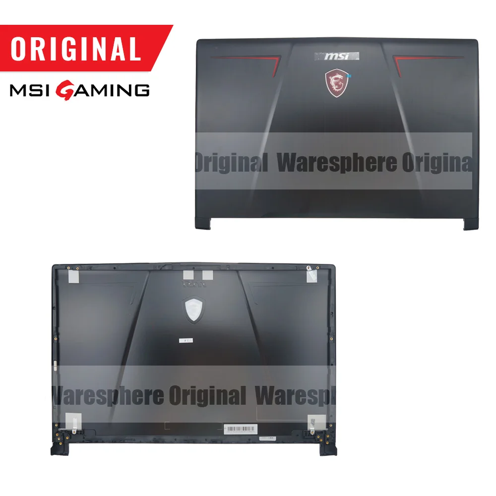 ЖК-задняя крышка передняя рамка для MSI GL73 GP73 GP73M MS-17C1 3077C7A211 3077C1B214 металлический черный