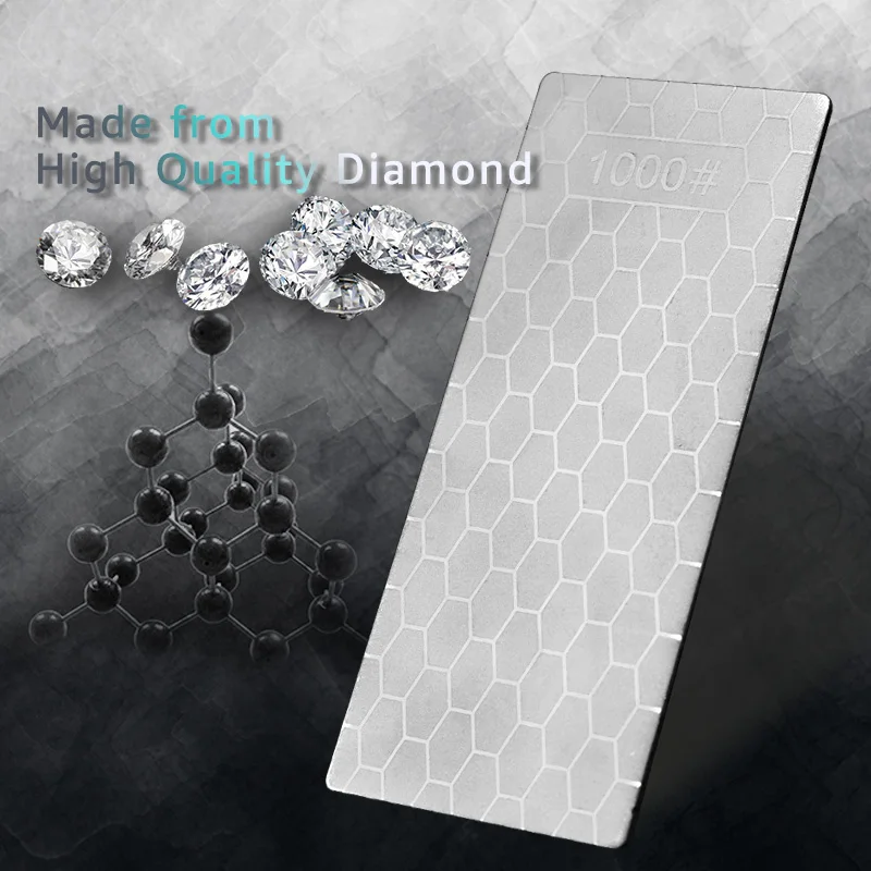 TTLIFE алмазный камень для заточки ножей ltra-тонкая сотовая поверхность Профессиональный точильный камень Точило для ножей кухонный инструмент