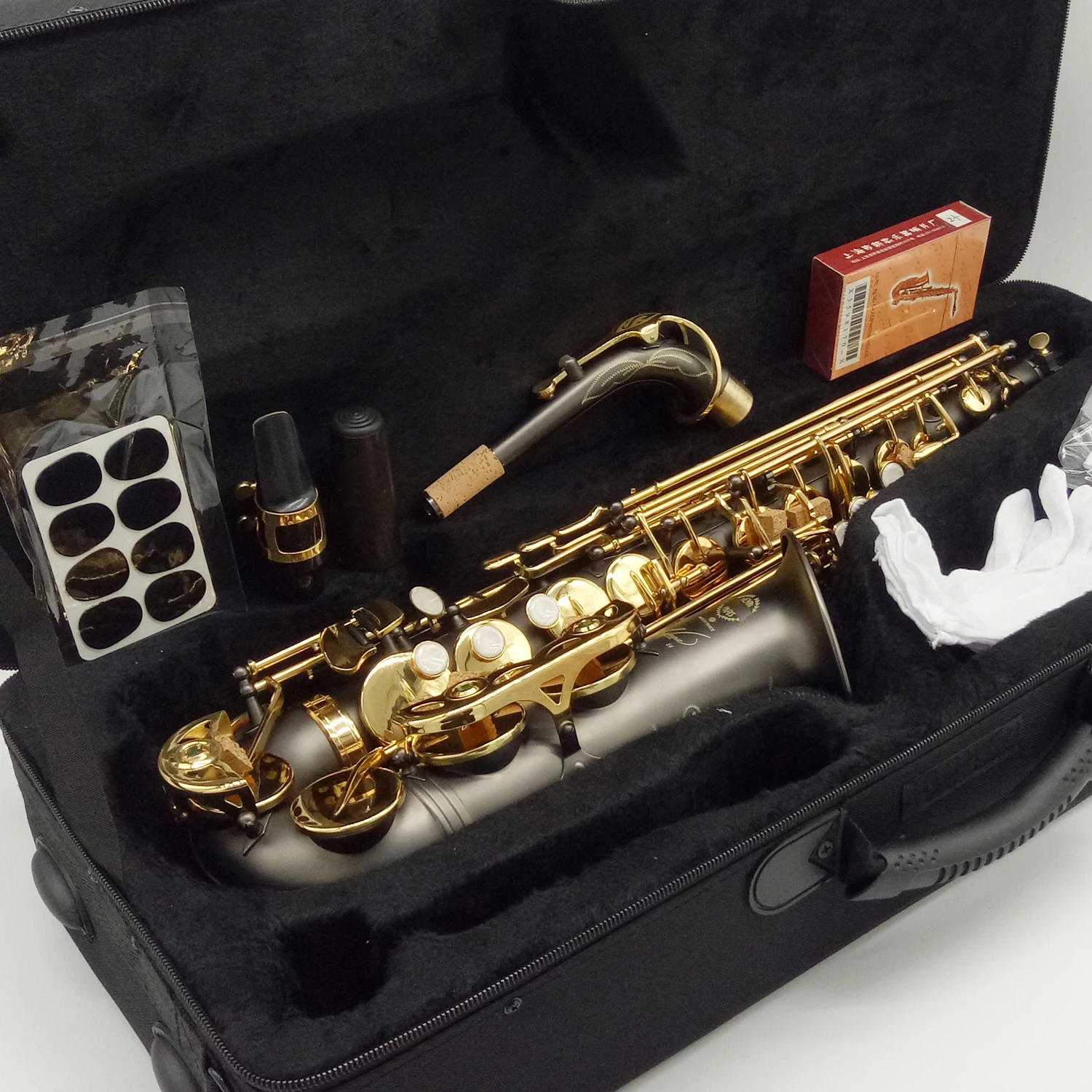 Brand New MFC Alto Saxophone Reference 54 Matte Black Gold Keys E flat