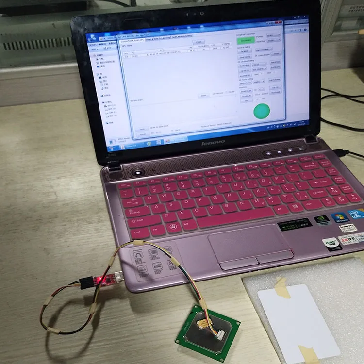 ИК rfid-считыватель UHF модуль считывания карт антенна интегративное расстояние распознавания 2 м 915 МГц трубка