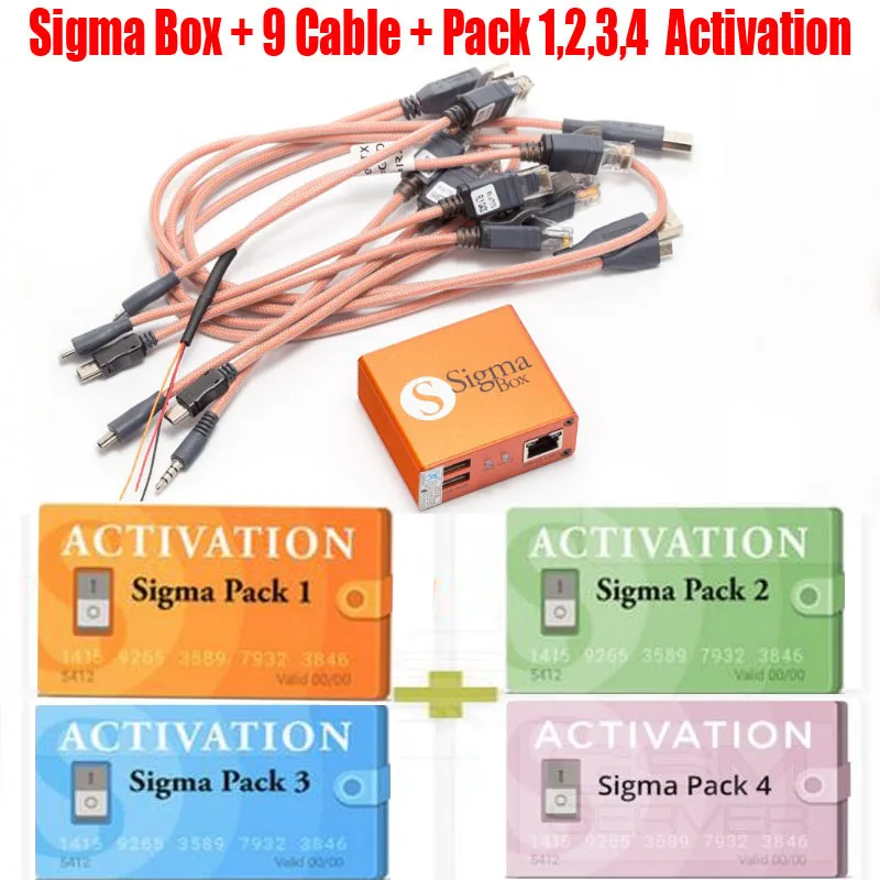 Sigma box +pack