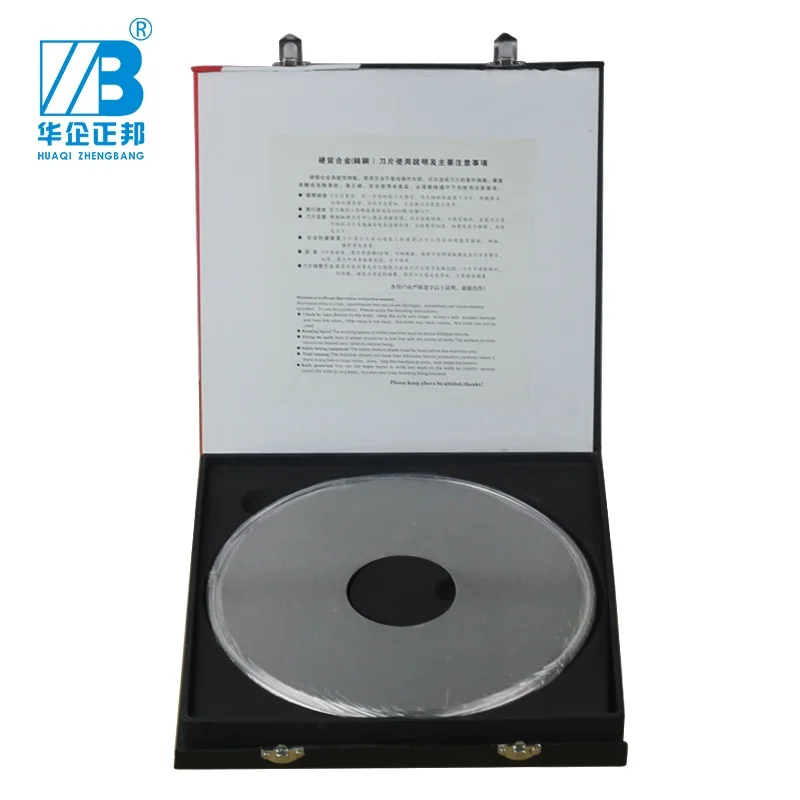 THT 8 дюймов Zhuzhou Алмазная Вольфрамовая сталь PCB лезвие для резательной машины