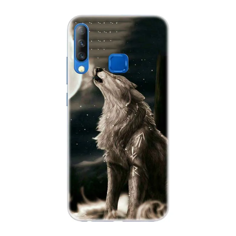 A281 Чехлы для Tecno Camon 11 CF7/11 Pro CF8/11 S CB7 6," чехол с принтом Роза волк чехол-крышка с узорами ТПУ+ PC задняя крышка Funda Para - Цвет: A281