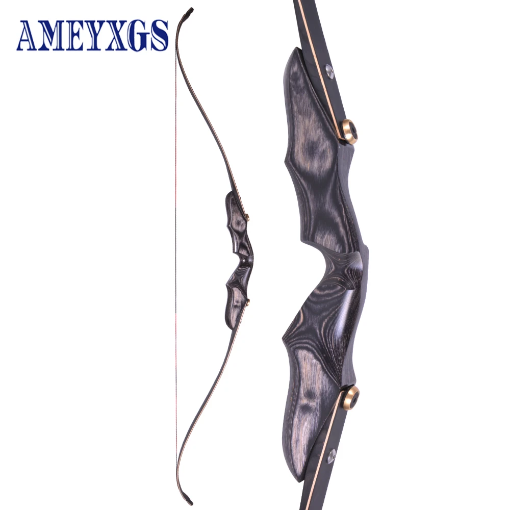 40lbs Archery Takedown Recurve Bow 58inch Wood Longbow Shooting Practice 40lbs Archery Takedown Recurve Bow 58inch Wood Longbow Shooting Practice