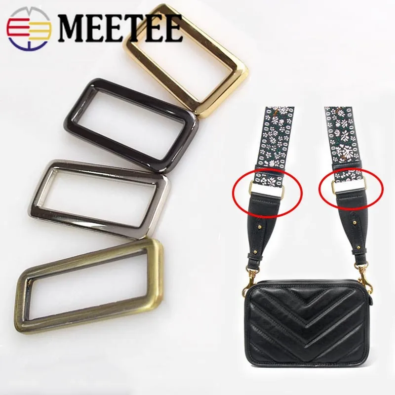 Металлические D образные кольца Meetee 5 шт. аксессуары для рюкзаков ремней обуви