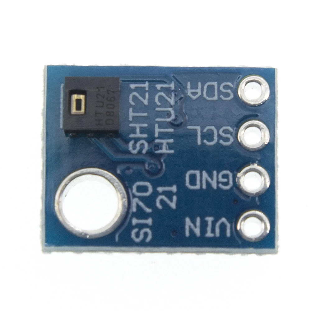 

GY-21 HTU21D IIC/I2C Digital Temperature & Humidity Sensor Breakout Board Module For Weather Stations Humidor Control 3.3V