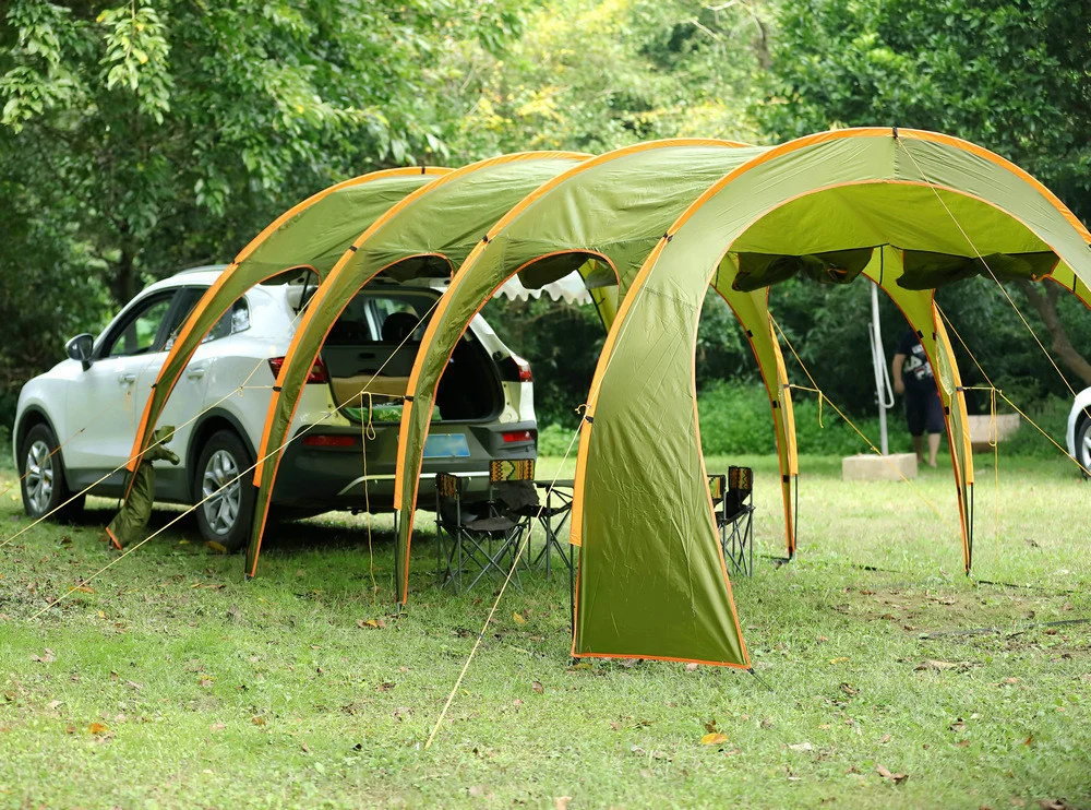 Large Camping Tunnel Tent 10 Person Family Tent