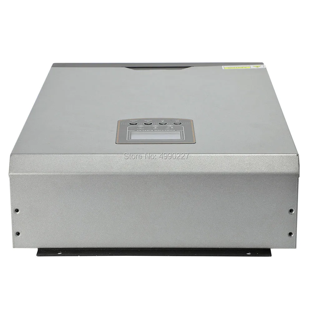 Top 5000W 48V High efficiency pure sine wave inverter 80A MPPT Solar Charge Controller PV input range DC120V-500V with Wifi function 5