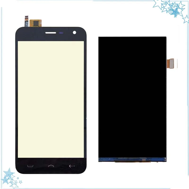 Черный датчик для HOMTOM HT3 ЖК-дисплей + сенсорный экран дигитайзер ht3 FPC-501513-A скленая