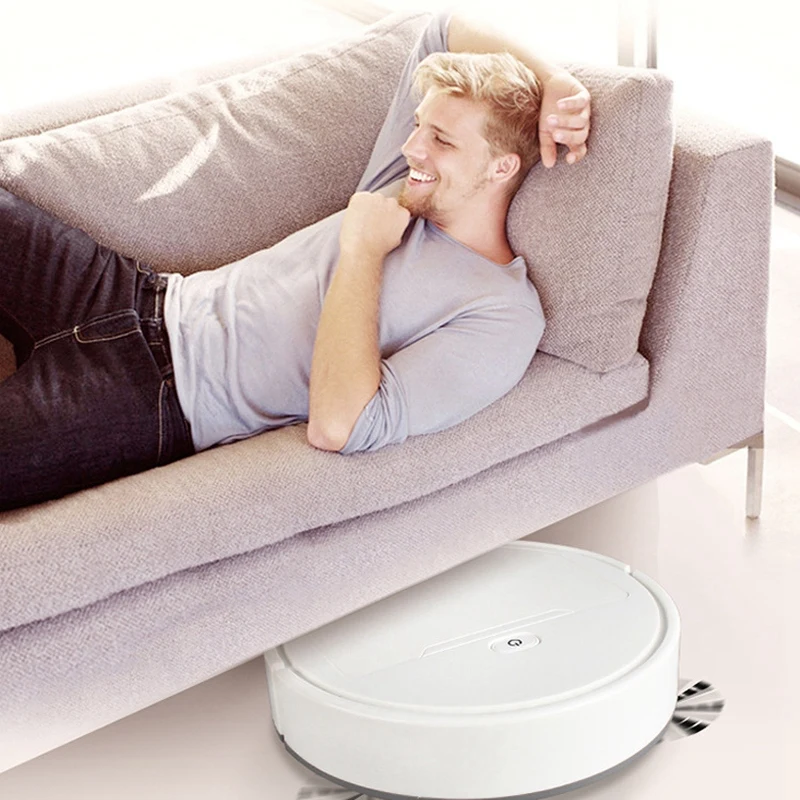 2500Pa Multifunctional Smart Vacuum Cleaner Robot Sweep Wet Mop Automatic 3-In-1Recharge Dry Wet Sweeping Vacuum Cleaner