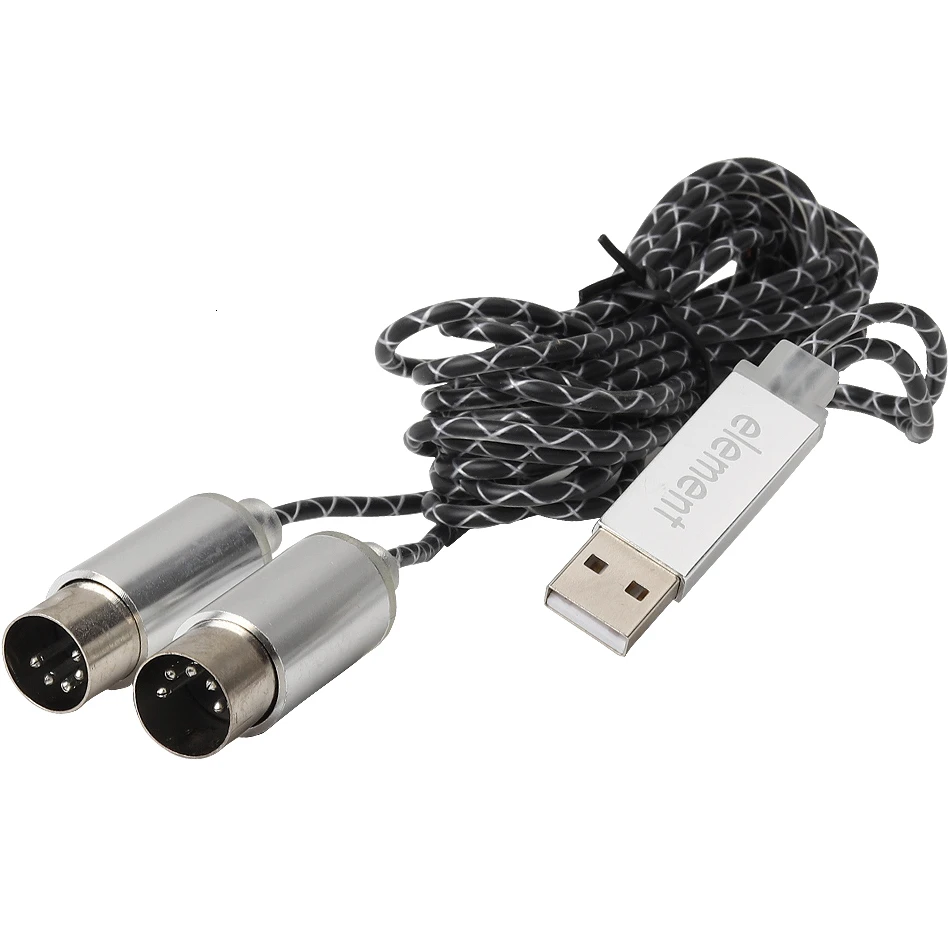 Элемент Электрический пианино барабан MIDI кабель к USB в-OUT конвертер, Интерфейсный Кабель-адаптер для ПК/ноутбука/Mac