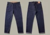2000T-0002 Read Description! Red Tornado Raw Indigo Selvage Unwashed Denim Pants Unsanforized Brass Buckle Jean 14oz 3