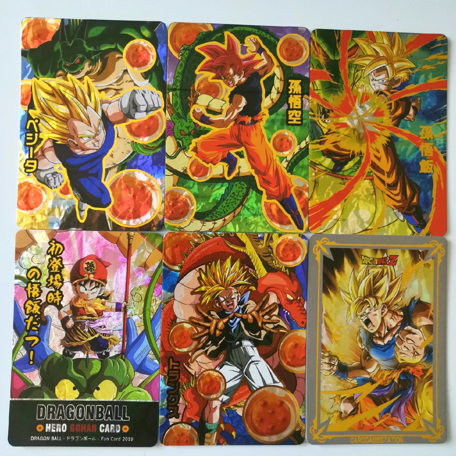 32 шт./компл. Новая супер Dragon Ball-Z горячая штамповка процесс герои битва карта ультра Instinct Гоку Вегета игра Коллекция аниме-открытки