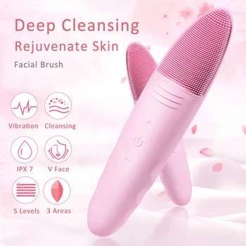

Free Shipping 2020 New Beauty Product Facial Cleansing Brush Massager