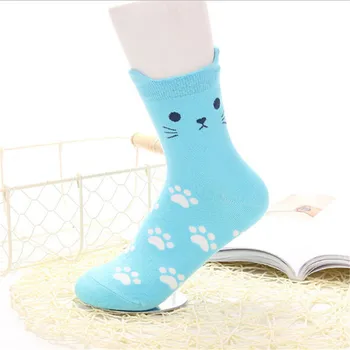 

Kawaii Unicorn Ear Socks Cat Short Socks Funny Cute 3D Lion Ankle Socks For Girls Accessories Cartoon Animal Kids Art sock