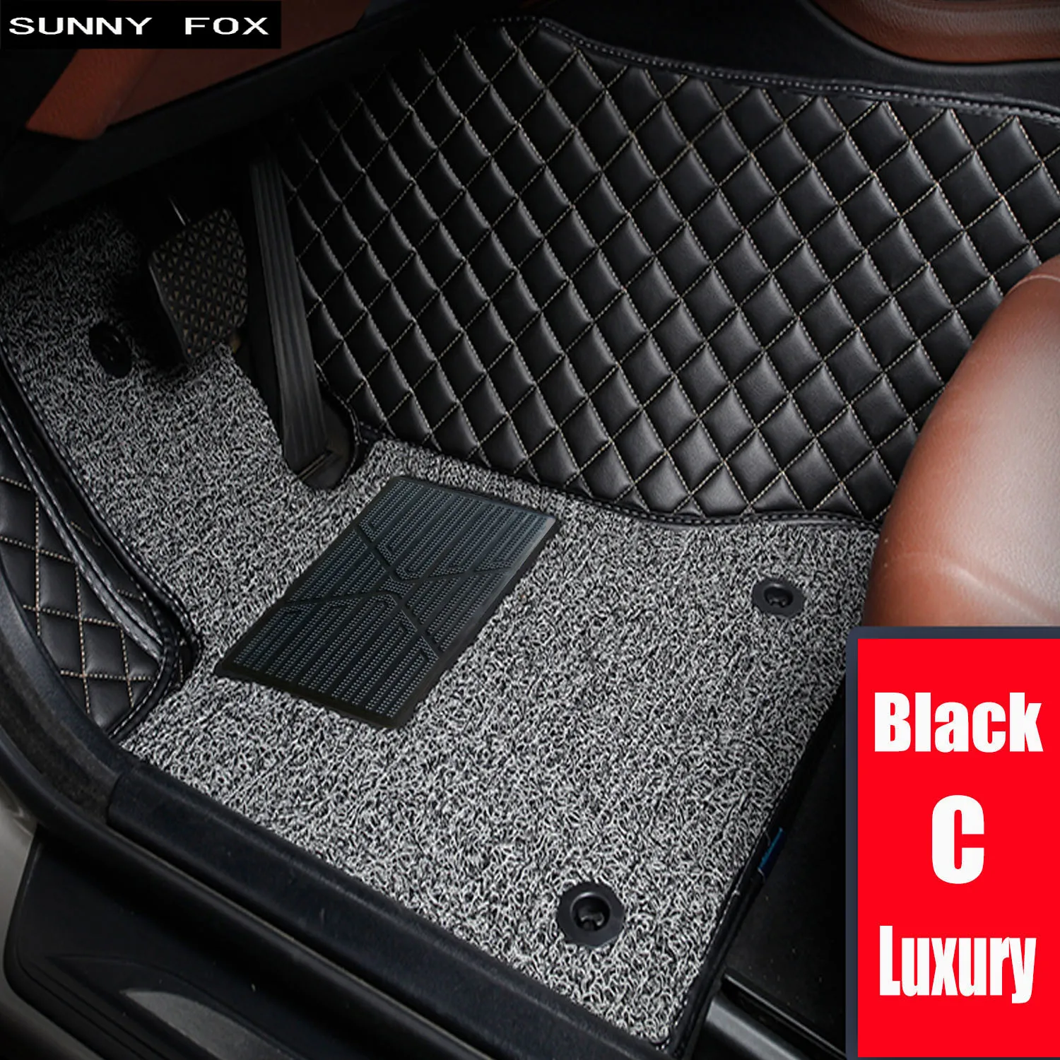 Автомобильные коврики SUNNY FOX для Honda Accord 7 го 8 9 поколения HRV Vezel подходит CRV City 5D