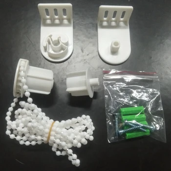 

28mm Curtain Roller Blind Shade New Plastic Core Clutch Bracket Cord Chain Repair kit 1 set