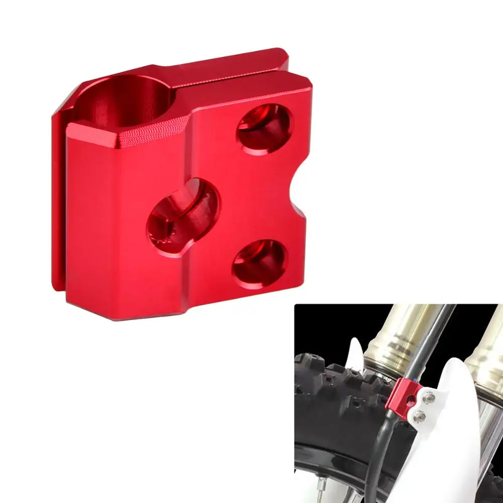 NICECNC Clutch Lever & Perch For Honda CR/CRF Dirt Bikes - CNC Red, Adjustable, Hard Anodized