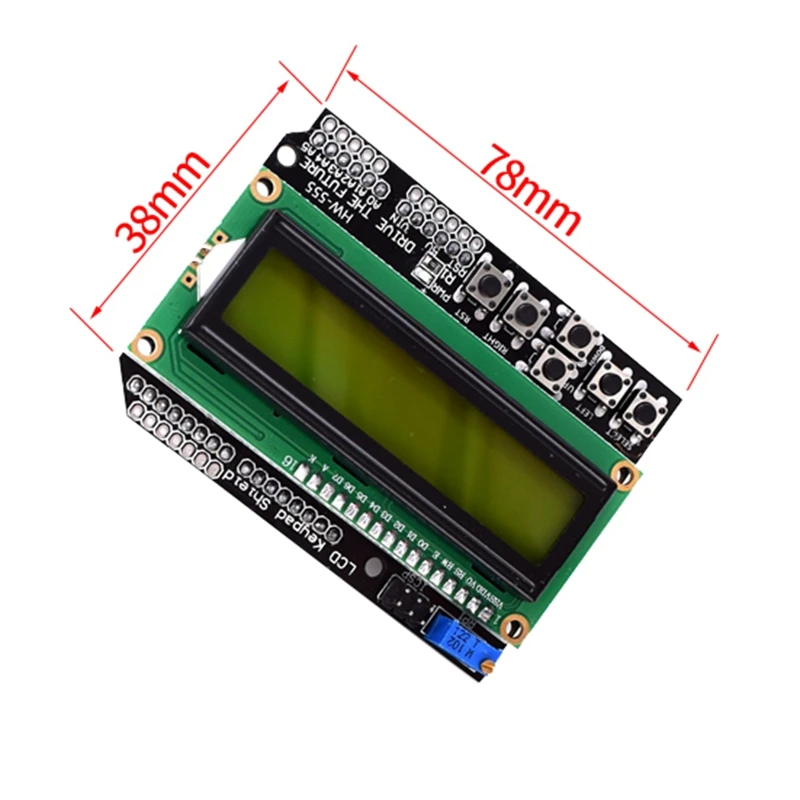 Горячий ЖК-дисплей 1602 IIC igc TWI 1602 16X2 серийный жк-модуль дисплей ЖК-клавиатура Щит модуль для Arduino