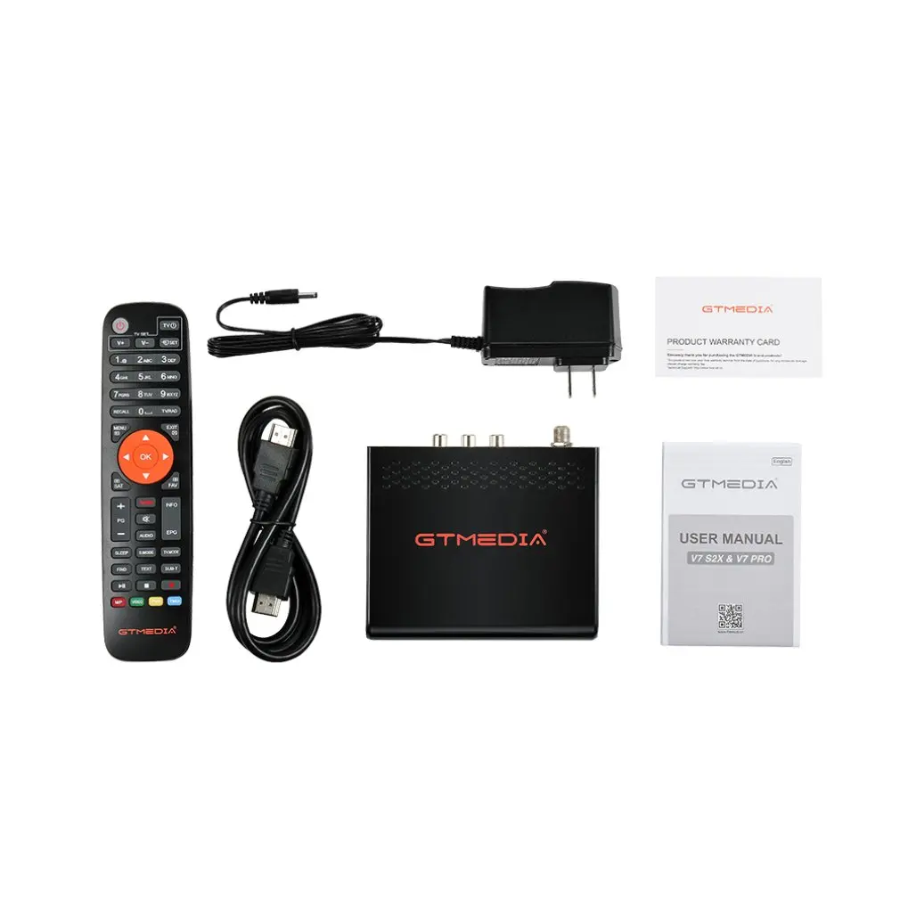 Оригинальный Freesat V7 HD спутниковый декодер ресивер Full 1080P + 1 шт. профессиональный DVB