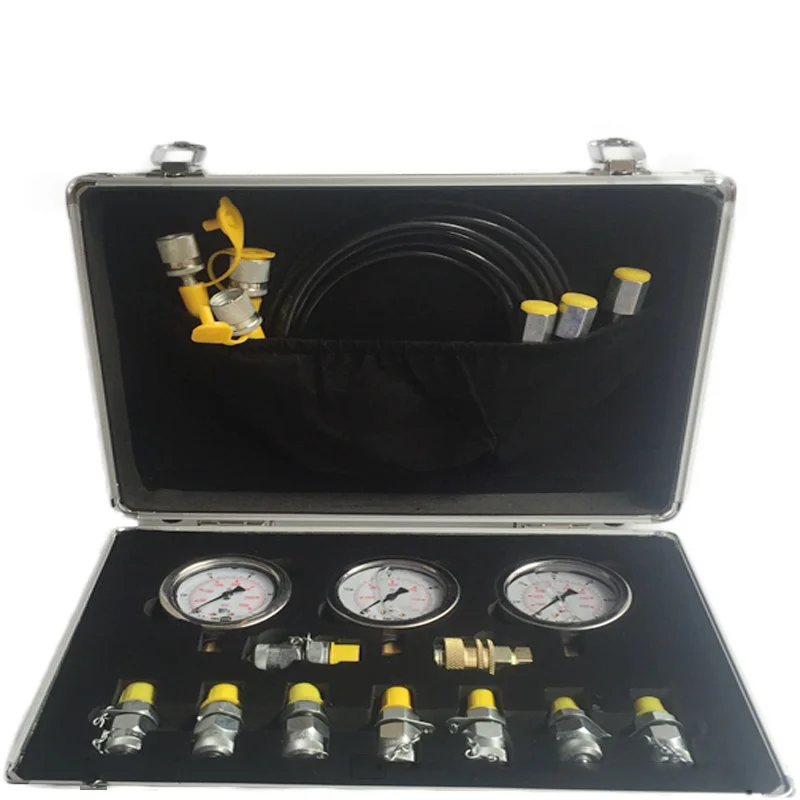 

Portable Hydraulic Test Chart/ Hydraulic Gauge/ Hydraulic Test Box Suitable for Excavators, Loaders, Cranes