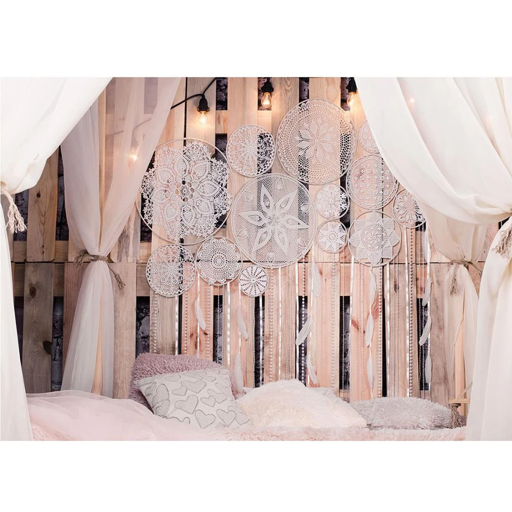 写真の背景白カーテン木製の厚板レースデコパージュカスタマイズされた写真撮影の背景結婚式子供ベビー写真撮影 背景 Aliexpress